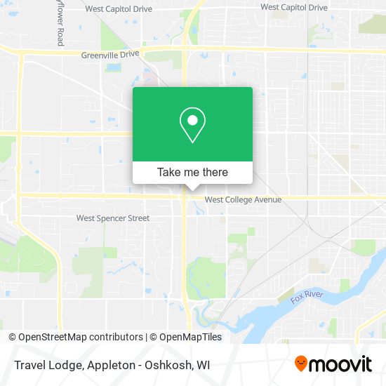 Travel Lodge map