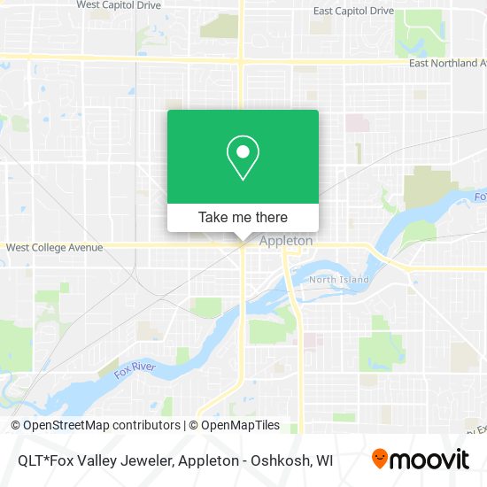 Mapa de QLT*Fox Valley Jeweler