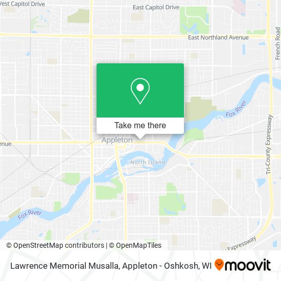 Lawrence Memorial Musalla map