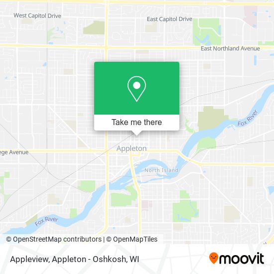 Mapa de Appleview