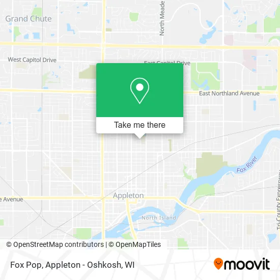 Fox Pop map