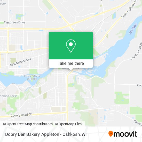 Dobry Den Bakery map
