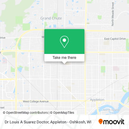 Mapa de Dr Louis A Suarez Doctor