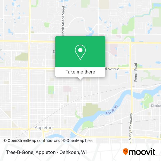 Tree-B-Gone map