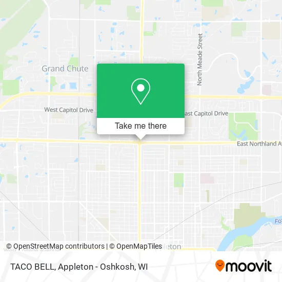TACO BELL map