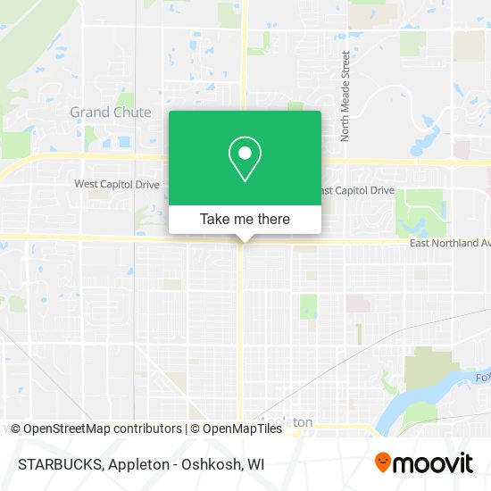 STARBUCKS map