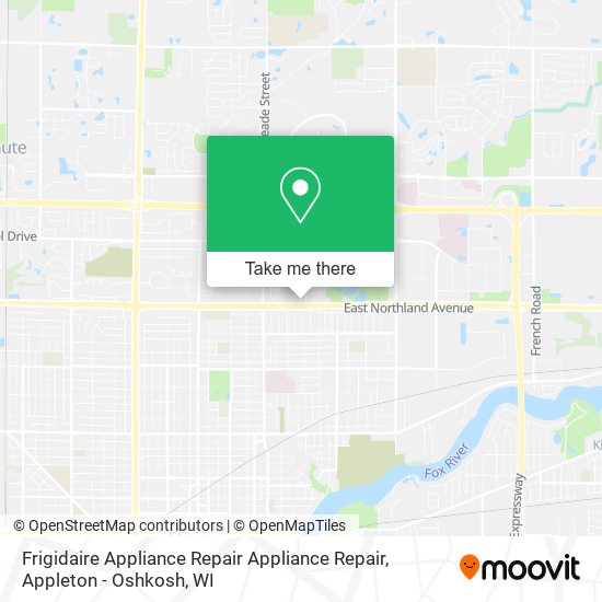 Frigidaire Appliance Repair Appliance Repair map