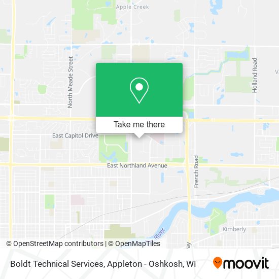 Boldt Technical Services map