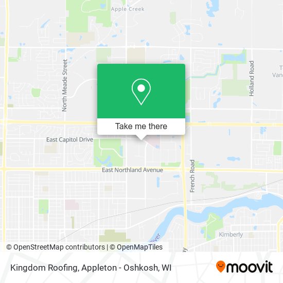 Kingdom Roofing map