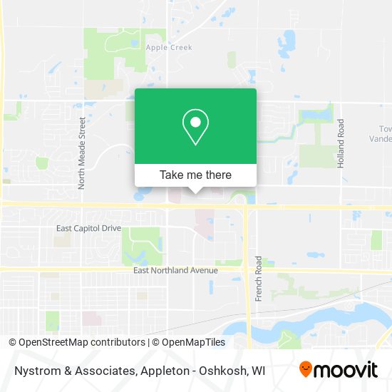Nystrom & Associates map