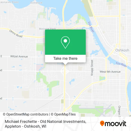 Mapa de Michael Frechette - Old National Investments