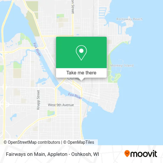 Fairways on Main map