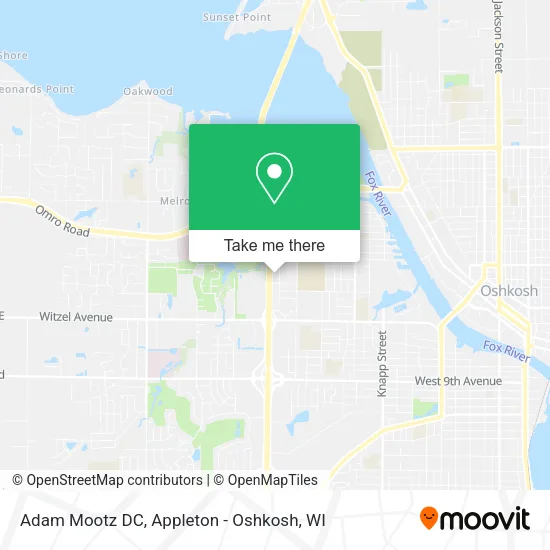 Mapa de Adam Mootz DC
