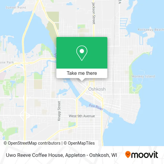 Mapa de Uwo Reeve Coffee House