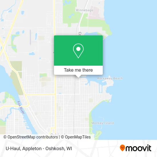 U-Haul map