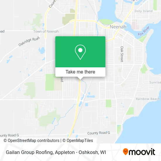 Mapa de Gailan Group Roofing