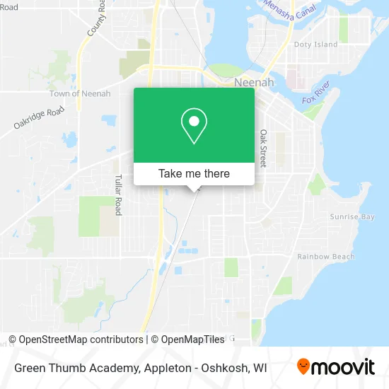 Mapa de Green Thumb Academy