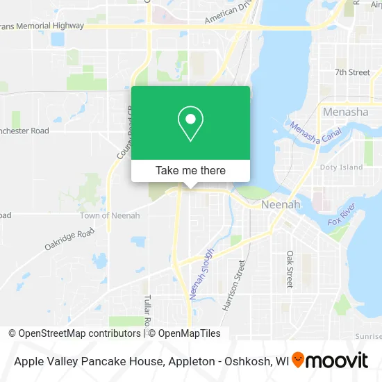 Apple Valley Pancake House map