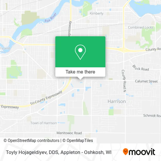 Toyly Hojageldiyev, DDS map