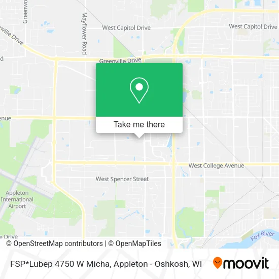Mapa de FSP*Lubep 4750 W Micha