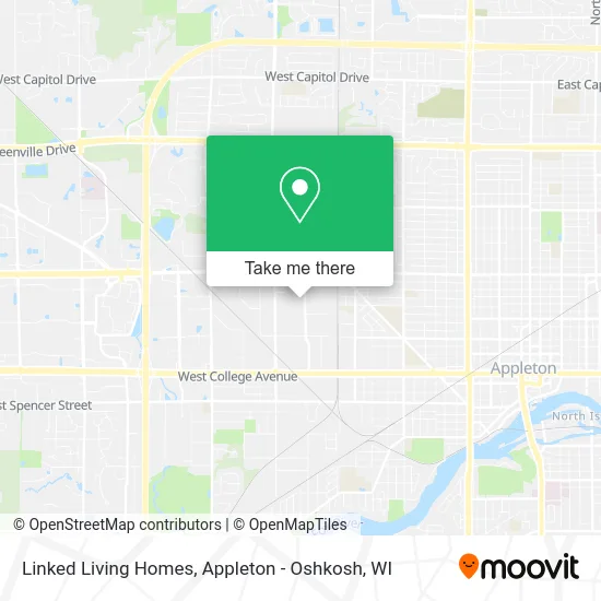 Mapa de Linked Living Homes