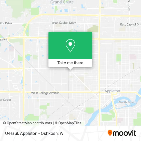 Mapa de U-Haul