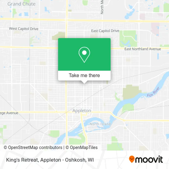 King's Retreat map