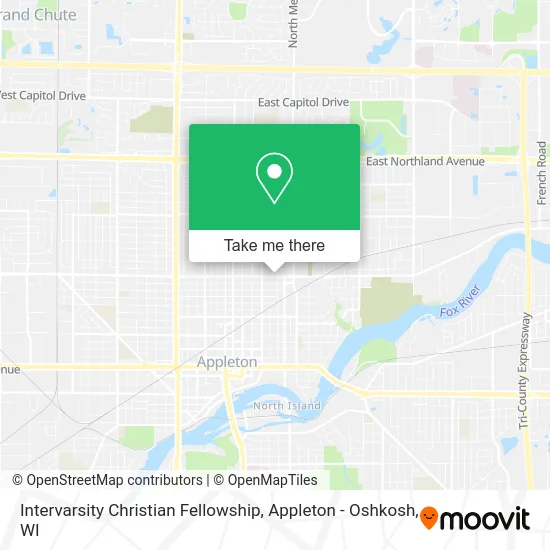 Mapa de Intervarsity Christian Fellowship