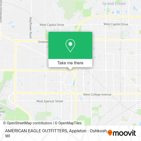 Mapa de AMERICAN EAGLE OUTFITTERS
