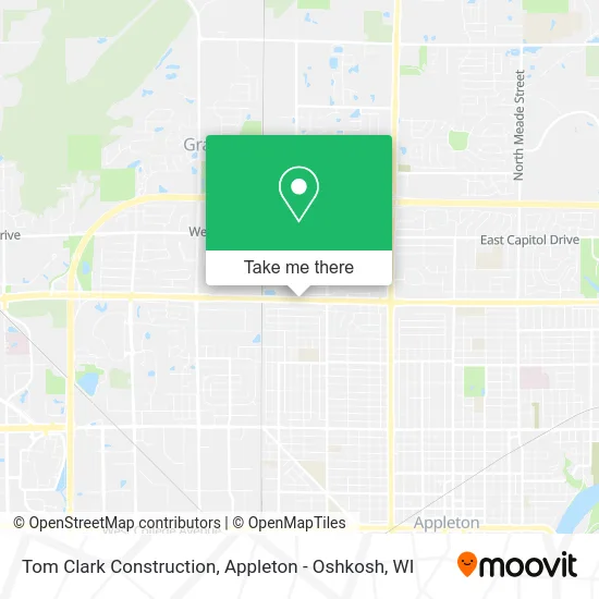 Mapa de Tom Clark Construction