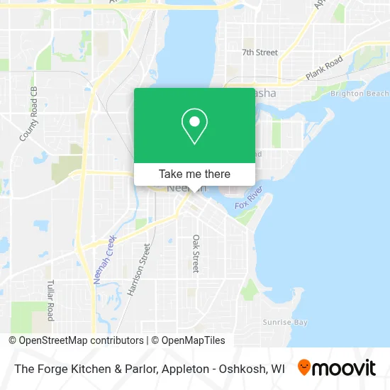 The Forge Kitchen & Parlor map