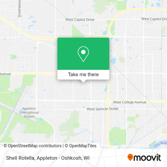 Shell Rotella map