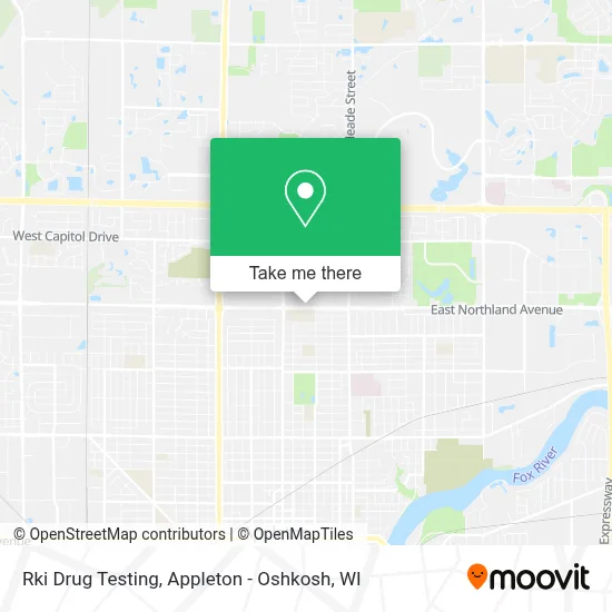 Rki Drug Testing map