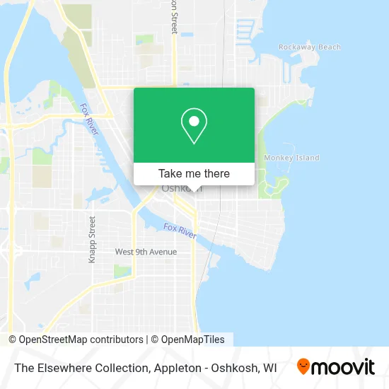The Elsewhere Collection map