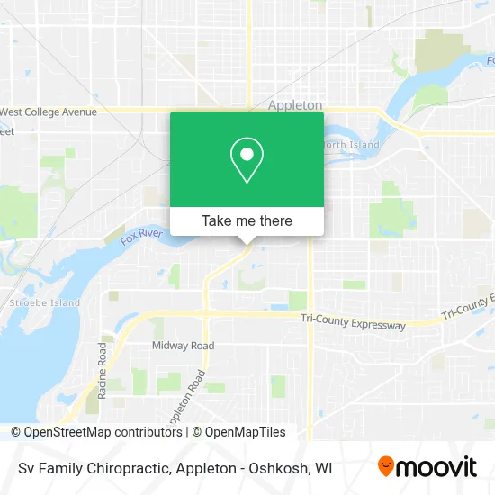 Sv Family Chiropractic map
