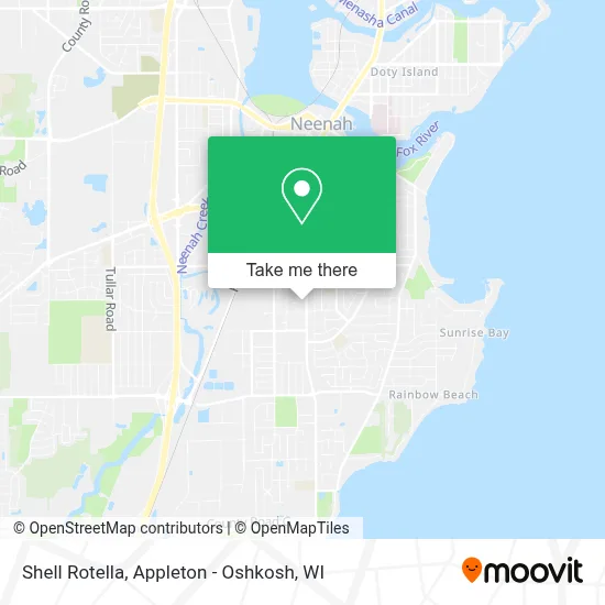 Shell Rotella map