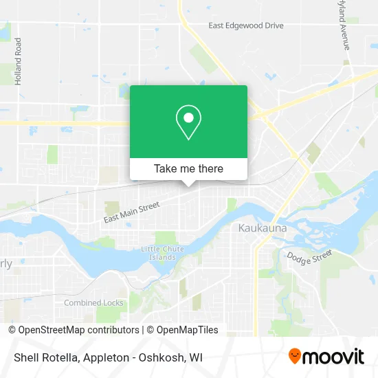 Shell Rotella map