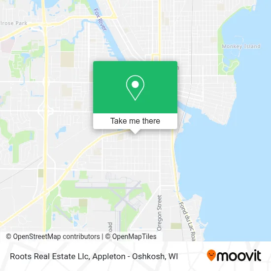 Roots Real Estate Llc map