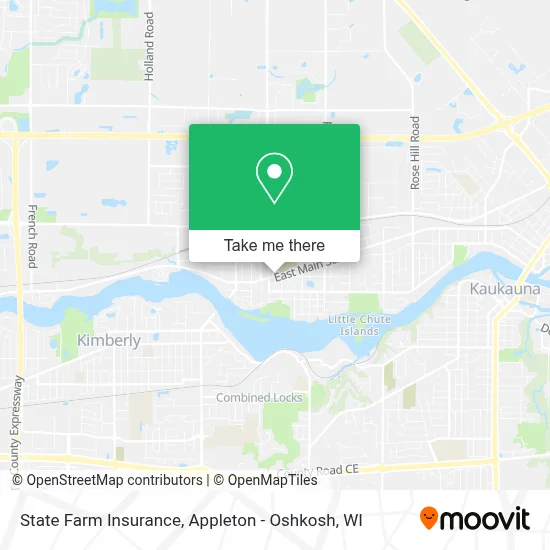 State Farm Insurance map