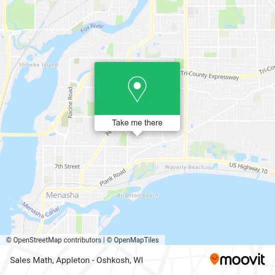 Sales Math map