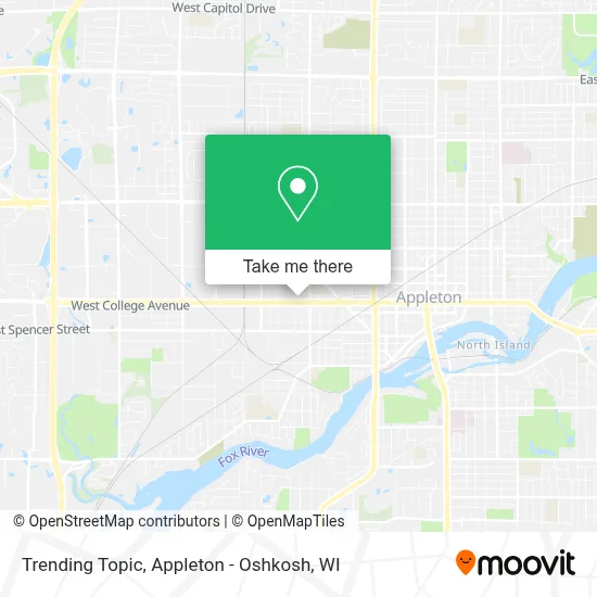 Trending Topic map