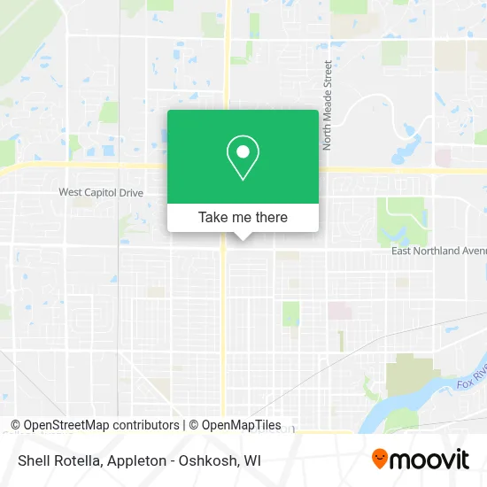 Shell Rotella map