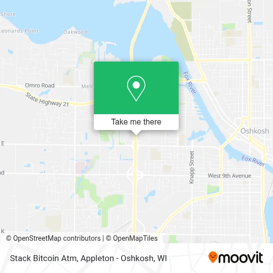 Stack Bitcoin Atm map