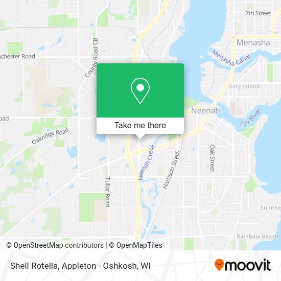 Shell Rotella map