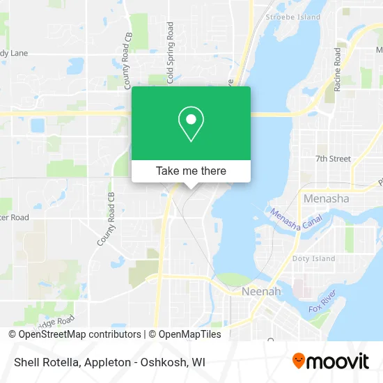 Shell Rotella map