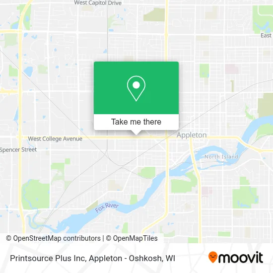 Printsource Plus Inc map