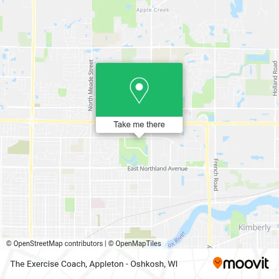 The Exercise Coach map