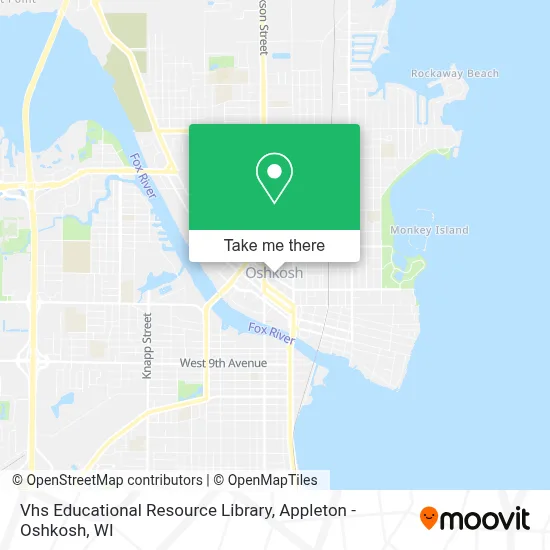 Vhs Educational Resource Library map