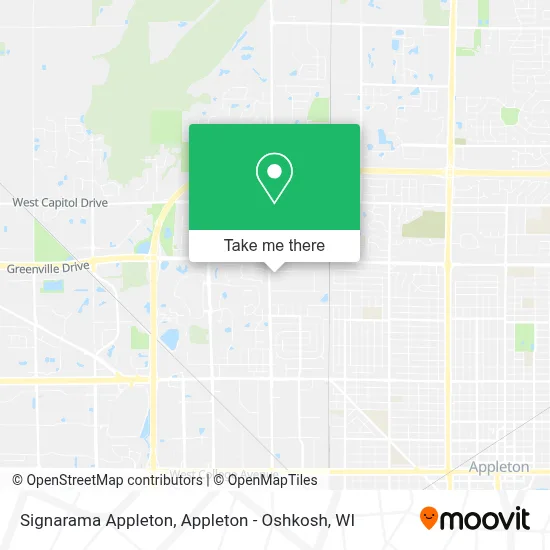 Signarama Appleton map