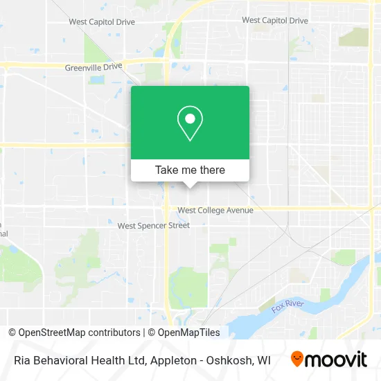 Ria Behavioral Health Ltd map